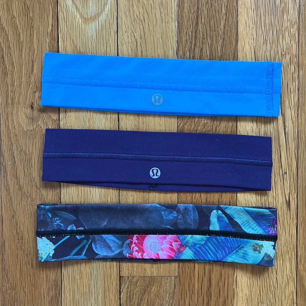 3 Pack Lululemon Headbands